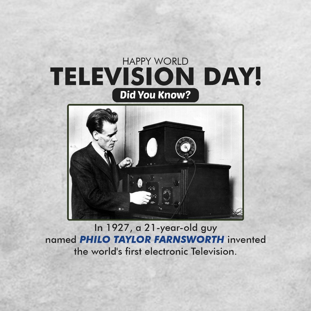 World Television Day Image 3