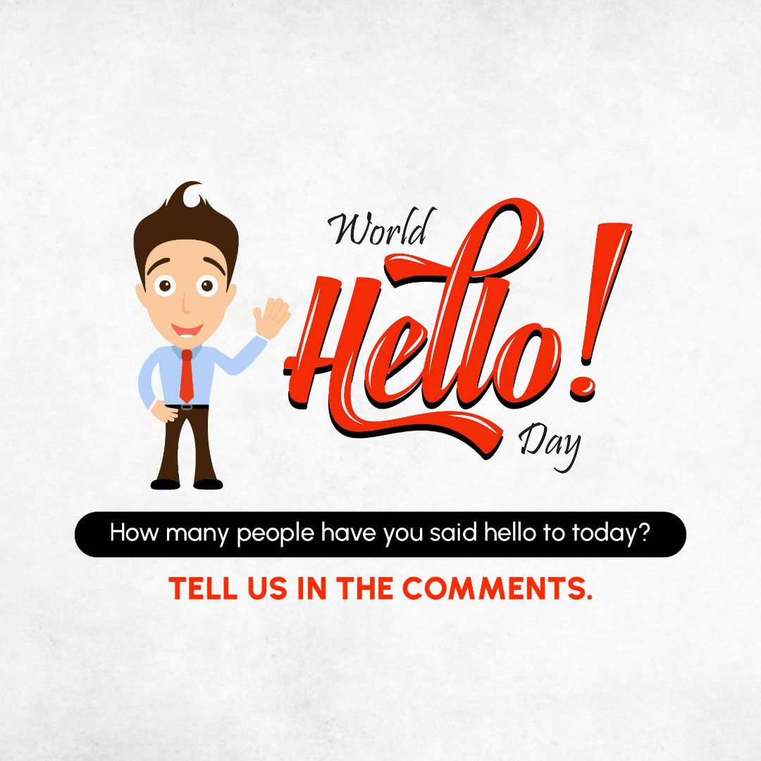 World Hello Day Image 3