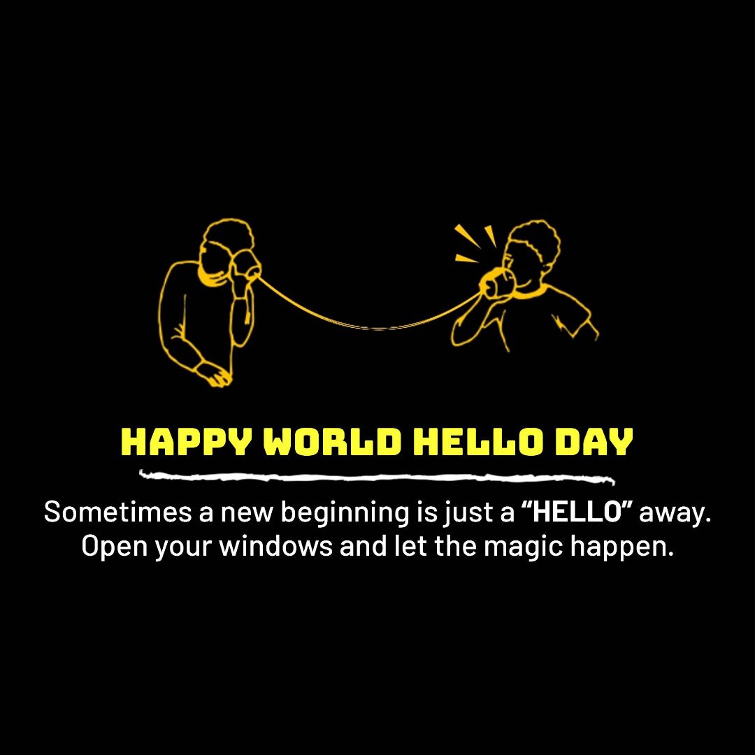 World Hello Day Image 1