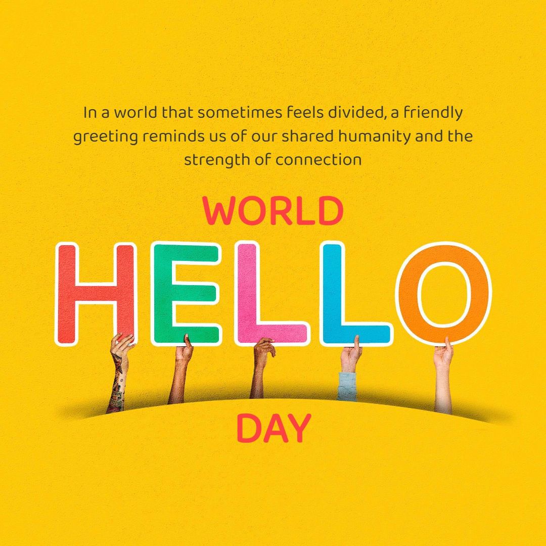 World Hello Day Image 1